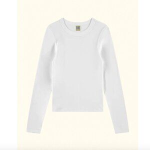 FLORE FLORE Max Long sleeve tee White (Medium)